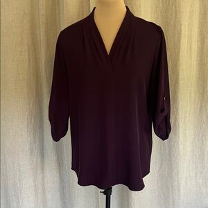 Calvin Klein Deep Purple Blouse